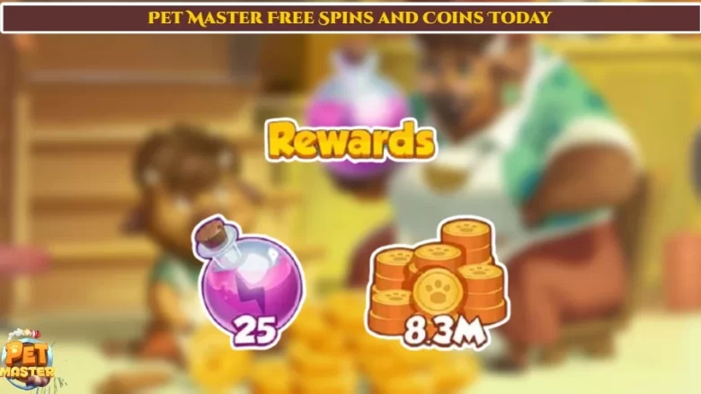 Pet Master Free Spins & Coins Daily Links 29 February 2024