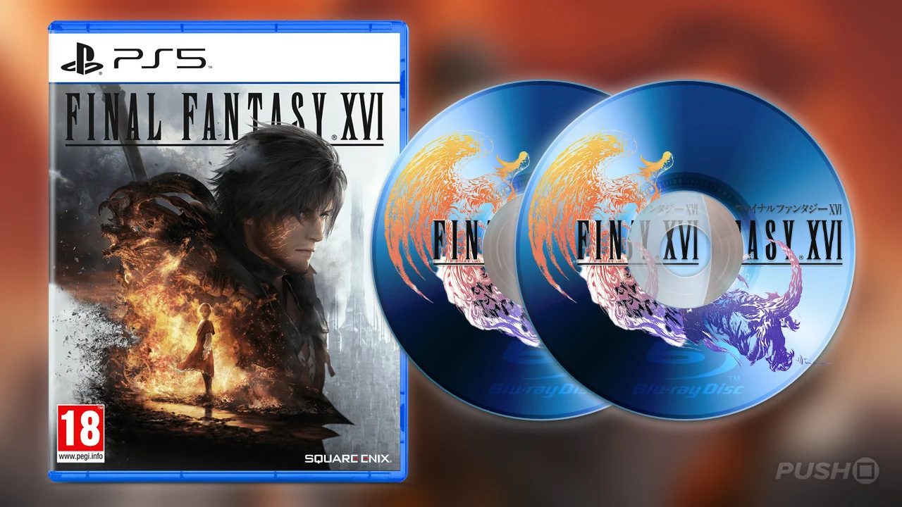 Final Fantasy 7 Rebirth Two Discs Issue