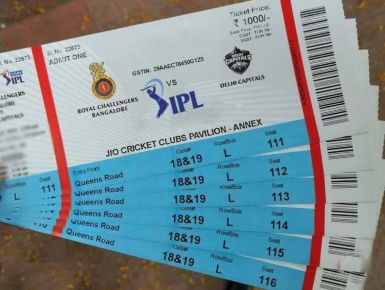 RCB tickets for IPL 2024