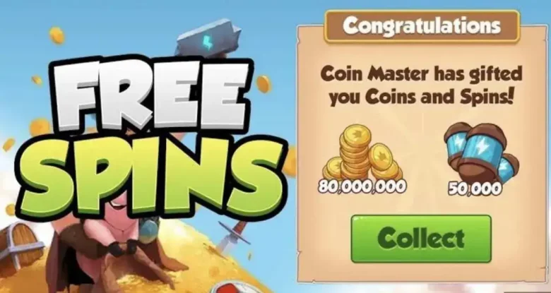 Coin Master Free Spin for 8th March 2024