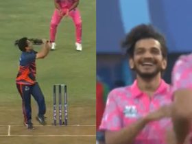 Bigg Boss winner Munawar Faruqui shocks Sachin Tendulkar with dismissal in ISPL