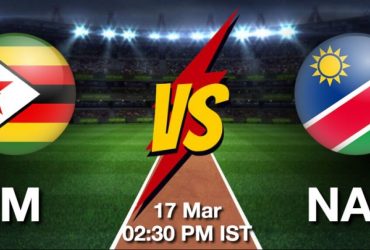 Zimbabwe vs Namibia Live Score March 17, 2024