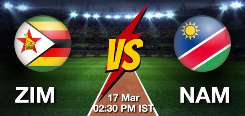 Zimbabwe vs Namibia Live Score March 17, 2024