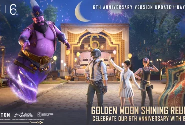 PUBG Mobile Celebrates 6th Anniversary with Golden Moon Shining Reunion