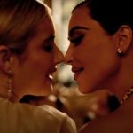 Kim Kardashian and Emma Roberts' Unexpected Kiss in "American Horror Story: Delicate Part Two"