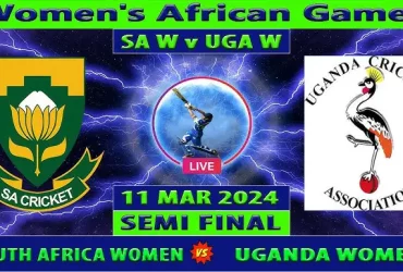 SA-W vs UGA-W Live Score : South Africa Women vs Uganda Women