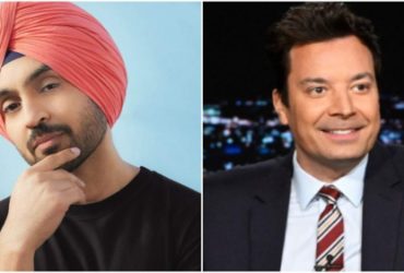 Diljit Dosanjh and Jimmy Fallon