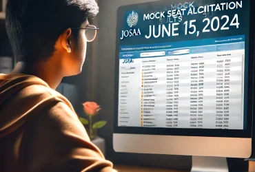 JoSAA Mock Seat Results Released Today: A Big Day for Students josaa.nic.in