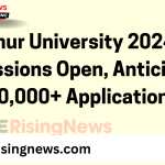 Kannur University 2024 UG Admissions Open, Anticipates 10,000+ Applications