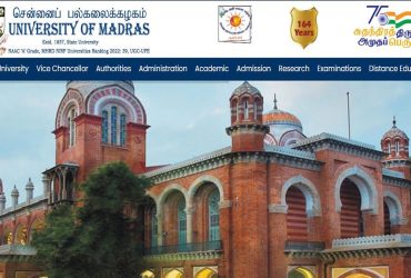 Madras University PG Admissions 2024: MA, MSc, MBA, MCom, and More for Advanced Studies