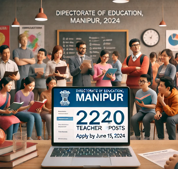 Manipur Teacher Recruitment 2024: 2240 Teaching Jobs Available manipureducation.gov.in