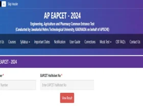 AP EAMCET 2024 Results link Announced: 2,65,444 Candidates Qualify