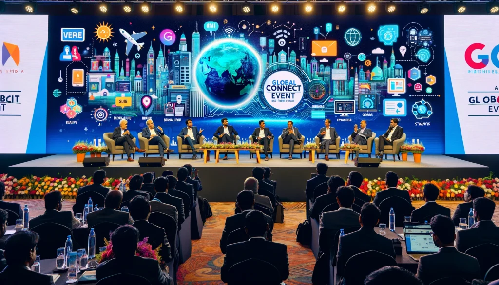Future of India's IT Companies: Growth and Innovation Highlighted at Global Connect Event AI Image