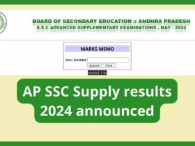 AP SSC Supplementary results 2024
