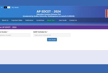 AP EdCET 2024 Results Declared: Download Scorecards, Check Tie-Breaking Criteria @cets.apsche.ap.gov.in