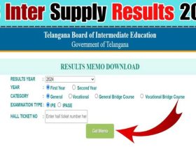 TS Inter Supplementary Results 2024: Telangana TSBIE IPASE 1st and 2nd Year Results Out Today at 2 PM