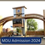 MDU Admission 2024: Deadline Extended to June 30 for PG, LL.B (Hons.), & B.P.Ed. Programs, @mdu.ac.in