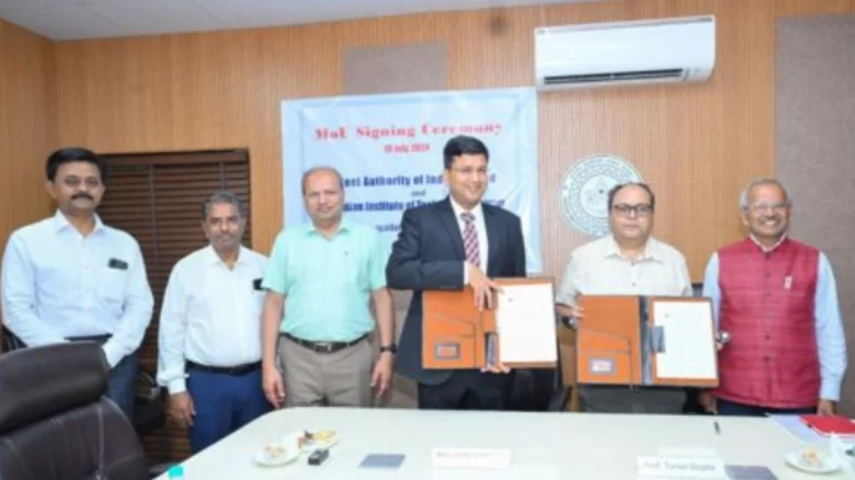 IIT Kanpur Signs MoU with SAIL for Steel Industry Innovation: Decarbonization, Hydrogen DRI, Waste Utilization