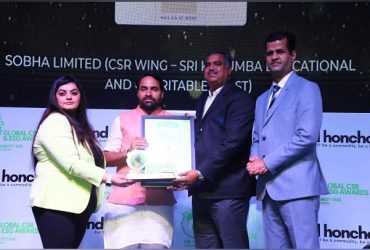 Sobha Group CSR Arm Wins Global Award for Child and Women Development Initiatives at 2024 Event