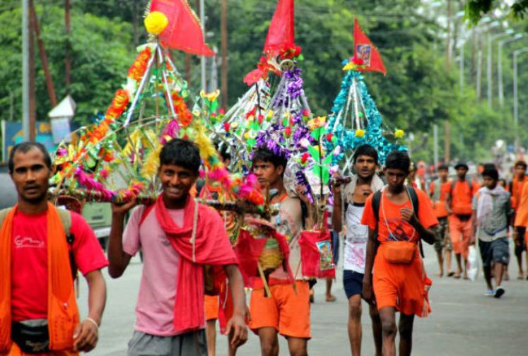 Kanwar Yatra Traffic Diversion Plan Implemented: Temporary Bus Stands, Special Trains, and Heavy Vehicle Restrictions Effective July 22