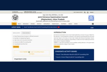 JEECUP Counselling 2024: Round 1 Cut-Off Announced for Polytechnic Institutes in Uttar Pradesh, Check @jeecup.admissions.nic.in
