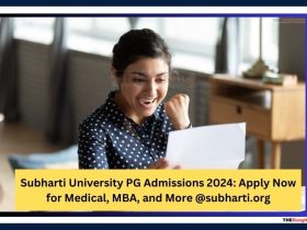 Subharti University PG Admission 2024: Apply Now for Medical, MBA, and More @subharti.org