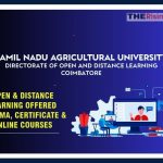 TNAU Distance Learning Programs in Agriculture, Horticulture, and Urban Farming to Empower Diverse Learners [Tamil Nadu Agricultural University]