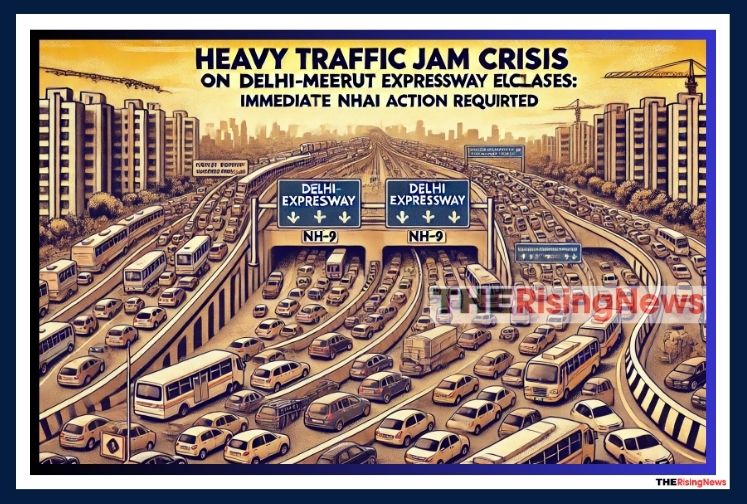 Heavy Traffic Jam on Delhi-Meerut Expressway Escalates: Immediate NHAI Action Required