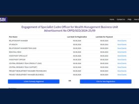 SBI SO Recruitment 2024: Apply for 1040 Specialist Officers @sbi.co.in by 8 August