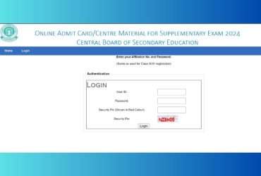 CBSE Compartment Admit Card 2024 Released for Classes 10 and 12: Download Now @cbse.gov.in