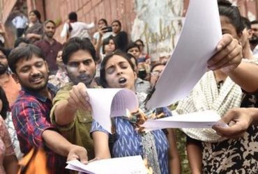 JNU Students Hunger Strike: JNU Students Continue Hunger Strike as University Appeals to UGC for Increased Scholarship Funds Support