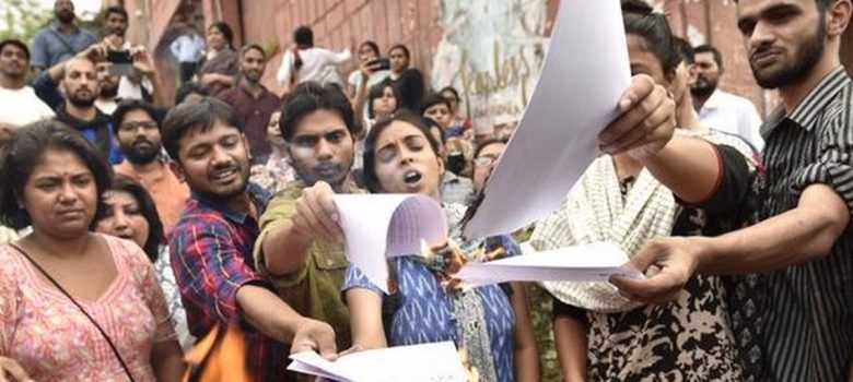 JNU Students Hunger Strike: JNU Students Continue Hunger Strike as University Appeals to UGC for Increased Scholarship Funds Support