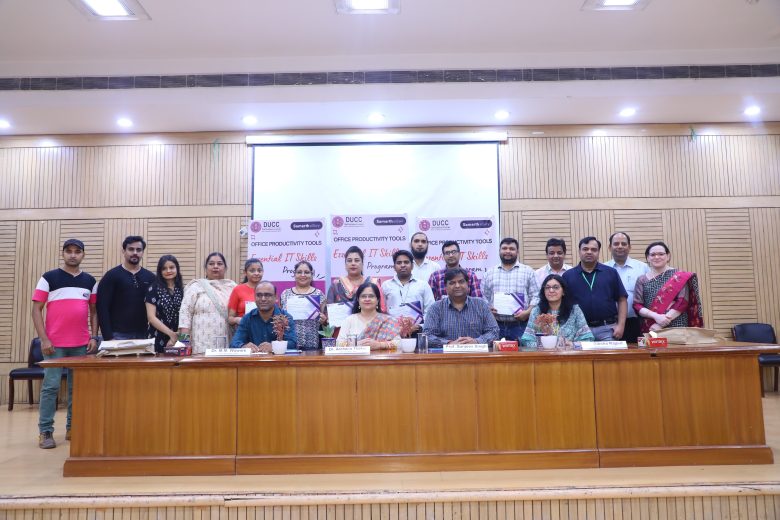 IT Skills Training at Delhi University Enhances Technical Competence of Over 300 UGC Employees