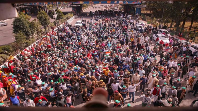 Greater Noida Farmers Protest Demanding Fair Compensation and New Land Acquisition Laws