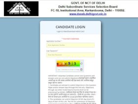 DSSSB Nursing Officer Admit Card 2024 Released Download Now @dsssb.delhi.gov.in