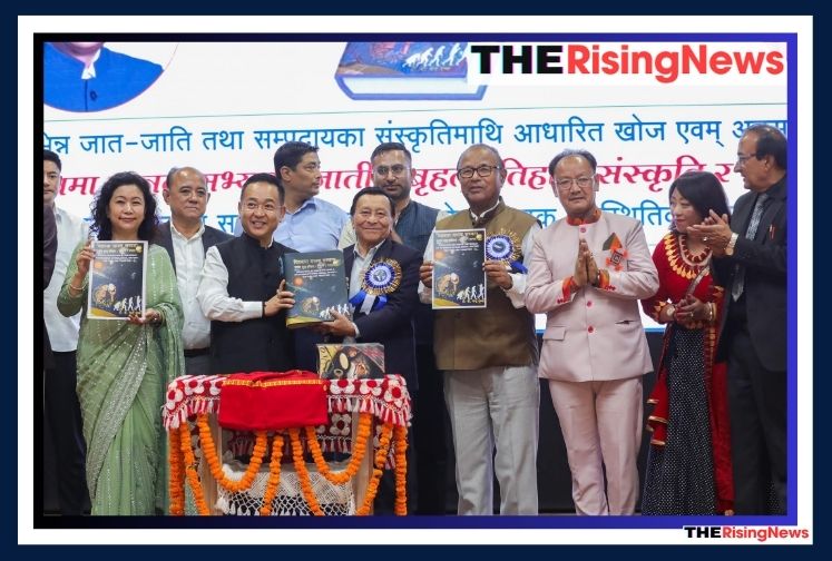 Vishwama Manav Sabhyata : Sikkim's Chief Minister Launches Landmark Cultural Book, Celebrating 19 Years of Scholarship